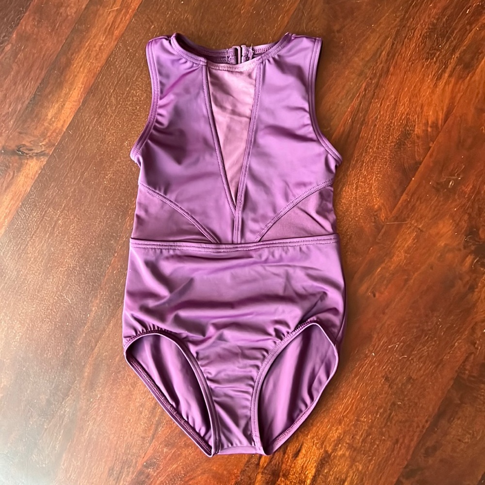 Bakers eggplant colored leotard size SC
